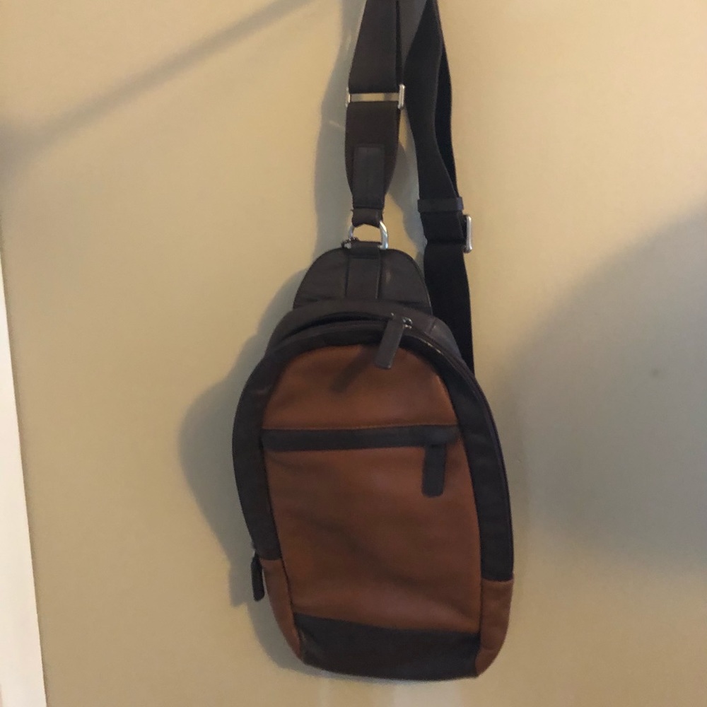 Brown Coach shoulder cross-bag